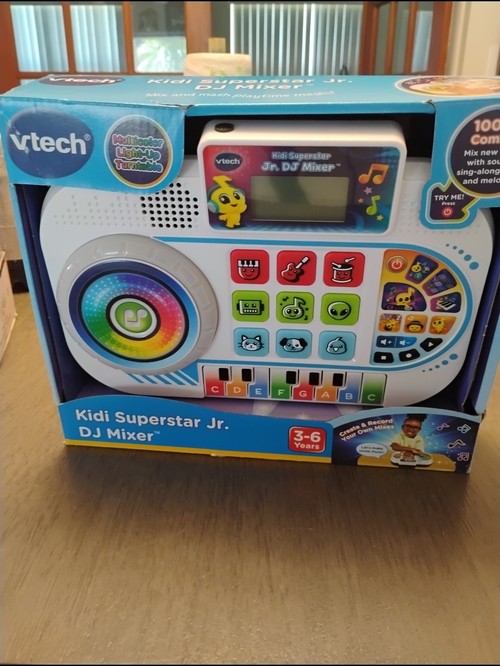 VTech Kidi Superstar Jr. DJ Mixer Toy - White/Blue
